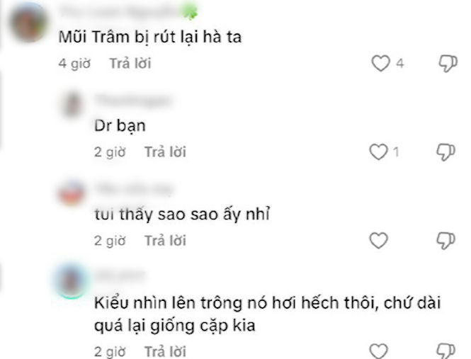 Cư dân mạng nghi vấn biến chứng sau thẩm mỹ mũi