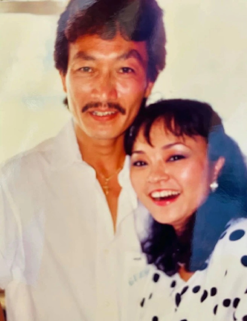 Hương Lan và ông xã