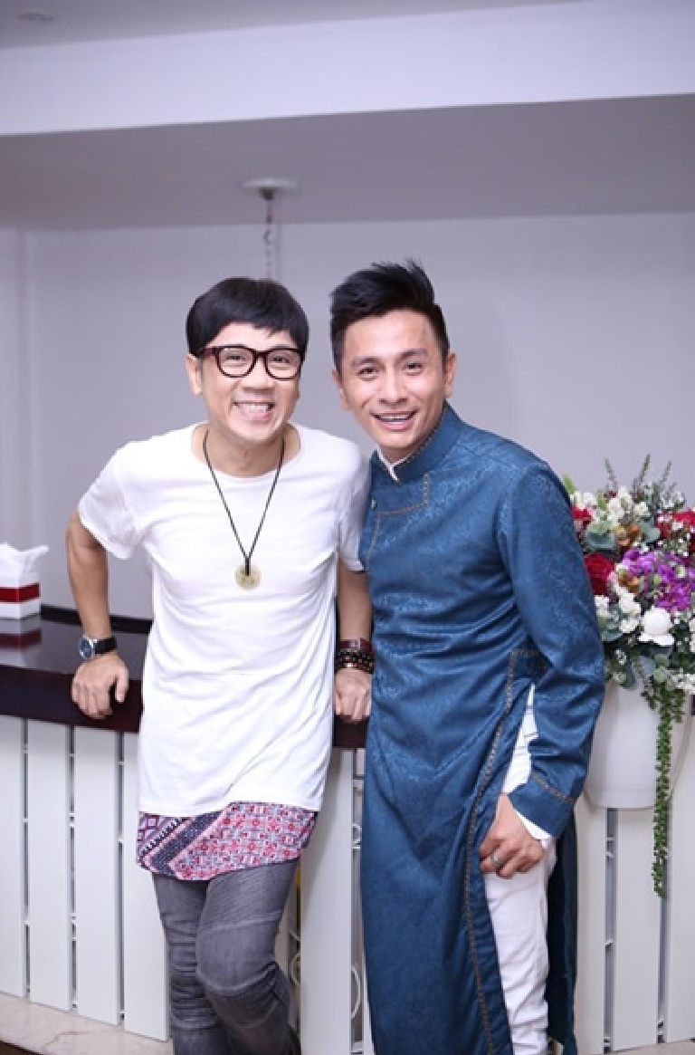 Hình ảnh Thành Lộc và Đình Toàn cùng nhau