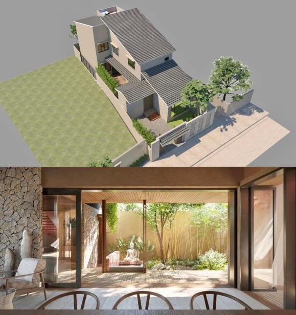 Biệt thự nhà vườn xịn sò ở quê nhà Thanh Hóa
