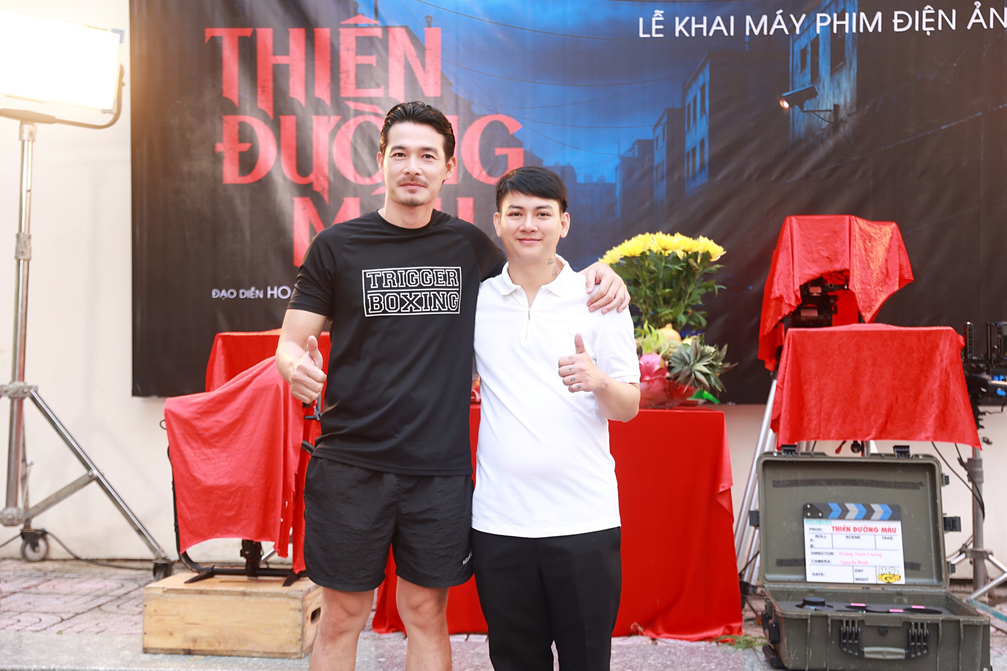 Quách Ngọc Ngoan trong buổi bấm máy dự án mới