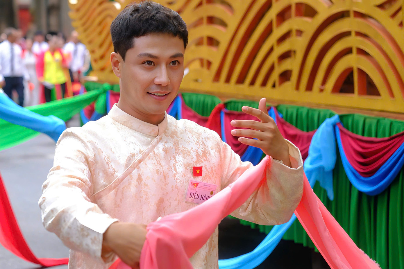 Khối văn hóa thể thao tại lễ tổng duyệt
