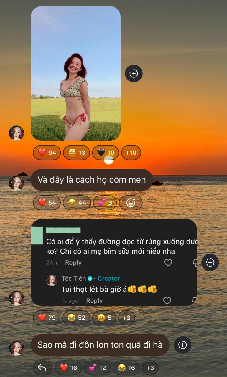 Tóc Tiên phản hồi nghi vấn mang thai