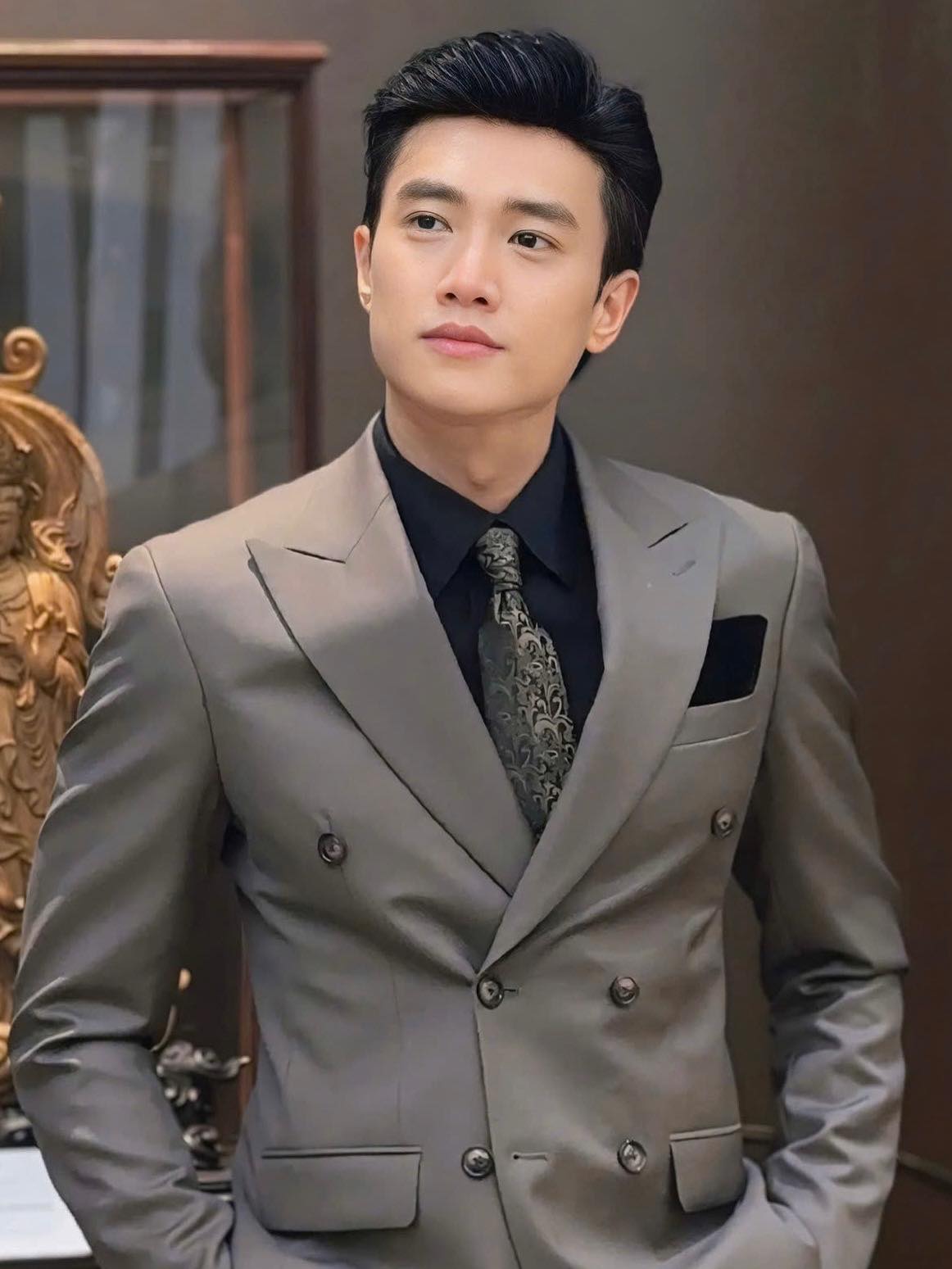 Nam diễn viên Quốc Trường trong phim