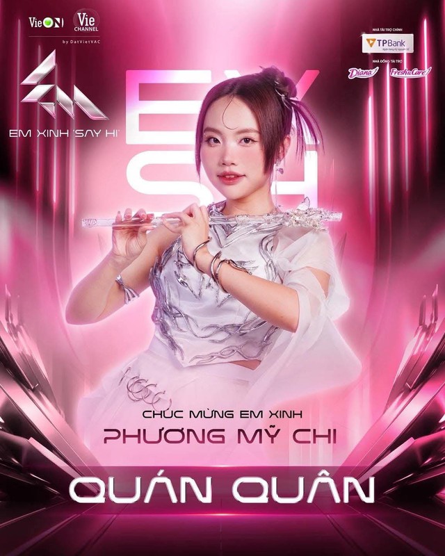 Phương Mỹ Chi quán quân Em Xinh Say Hi