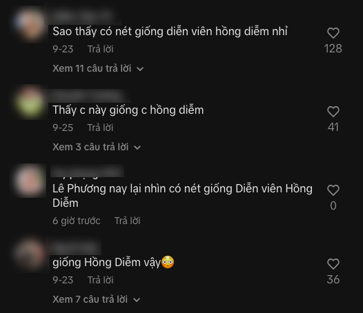 Đây là Lê Phương hay Hồng Diễm?- Ảnh 2. Bình luận của cư dân mạng so sánh Lê Phương và Hồng Diễm