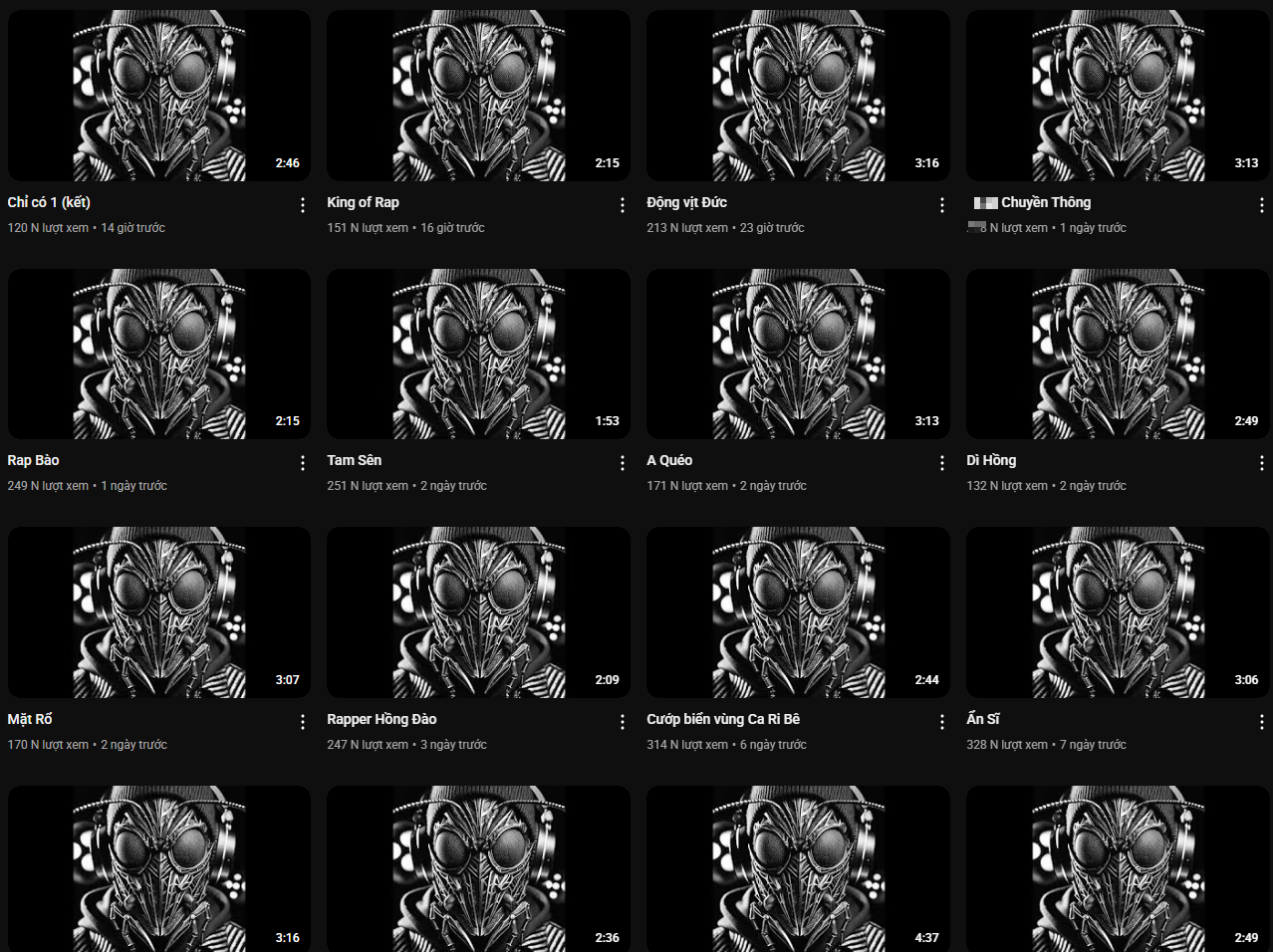 Dế Choắt phát hành album diss toàn bộ làng rap