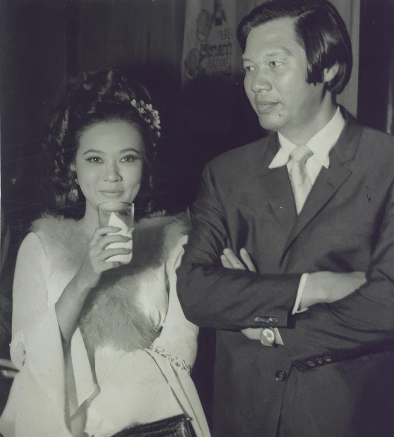Thanh Nga và chồng