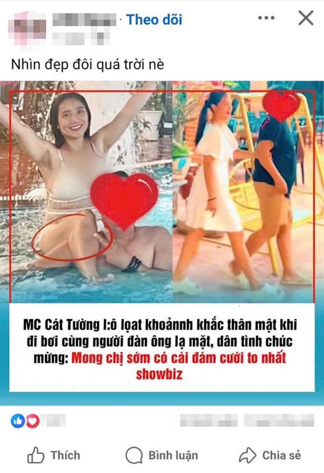 NSƯT Cát Tường nói thẳng về thông tin sắp lấy chồng đại gia ở tuổi U50- Ảnh 2. Dòng trạng thái phủ nhận của NSƯT Cát Tường