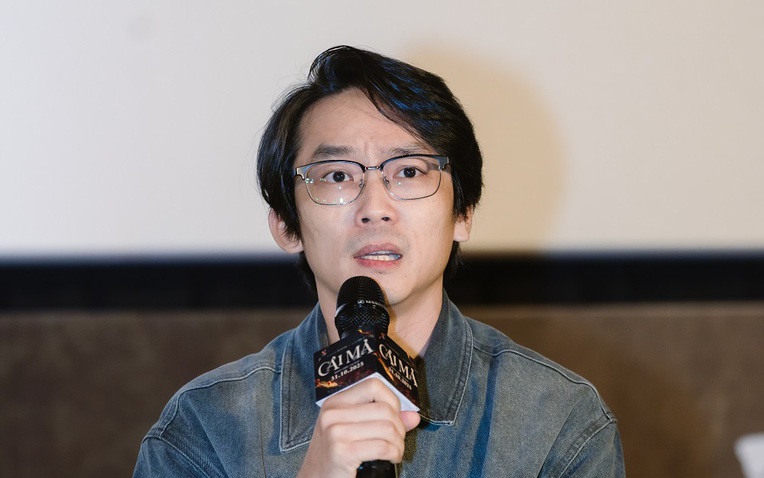 Dàn diễn viên phim Cải mả tại buổi showcase Dàn diễn viên tham gia phim Cải mả