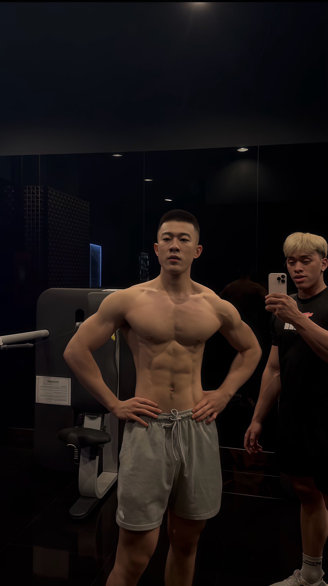 Công Vinh sau 23 ngày nhập viện cấp cứu- Ảnh 3. Công Vinh đang tích cực tập luyện để có body chuẩn, quyến rũ.