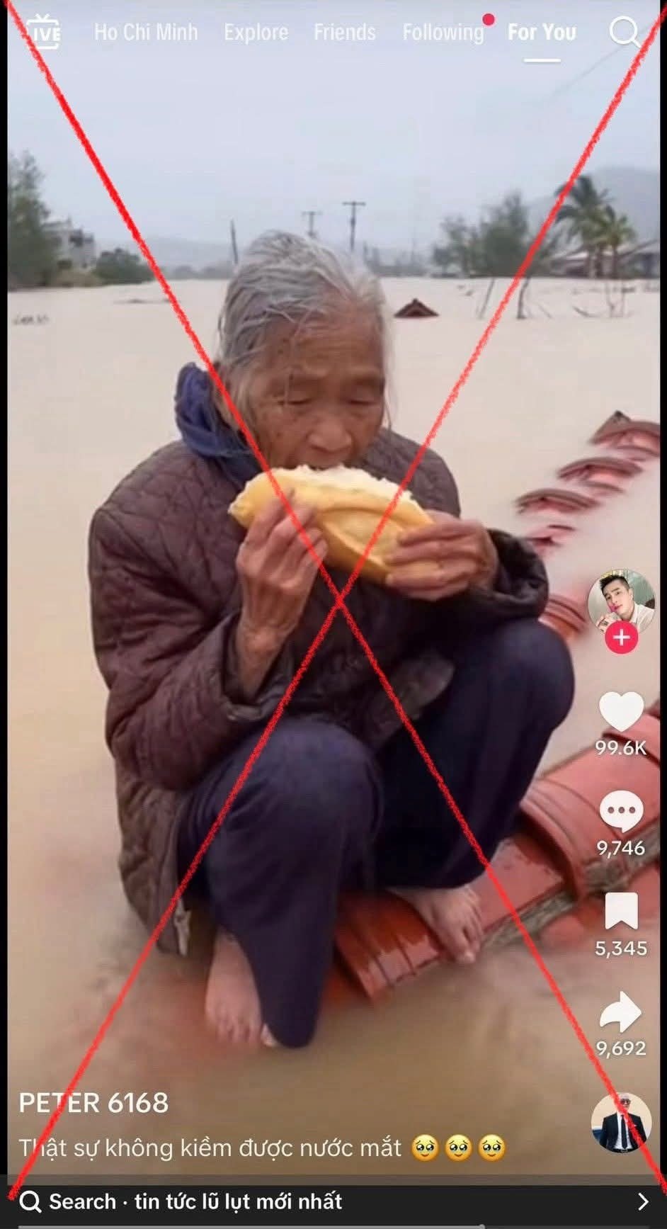 Hình ảnh minh họa tình hình bão lũ