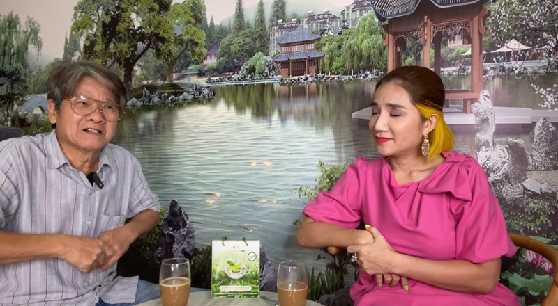 Cát Tường và bố