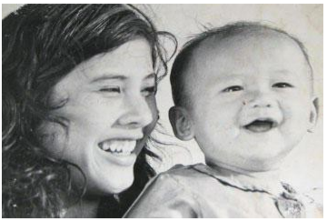 Em bé 9 tháng tuổi trong phim Cánh đồng hoang