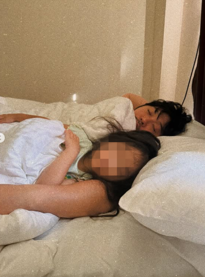 KCM cùng hình ảnh con gái đầu lòng