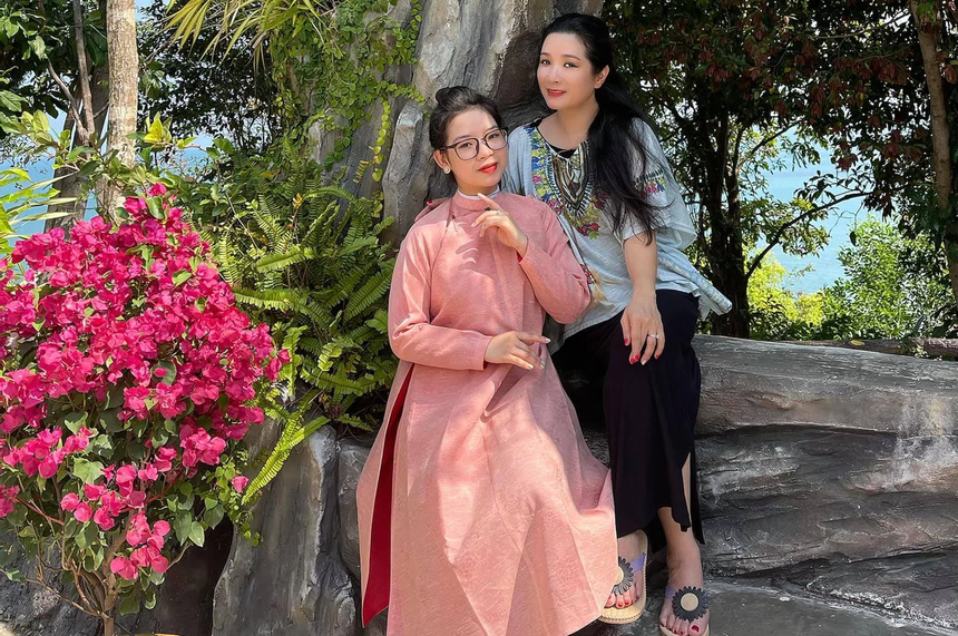 Thanh Thanh Hiền và con gái Hoàng Thái Phương