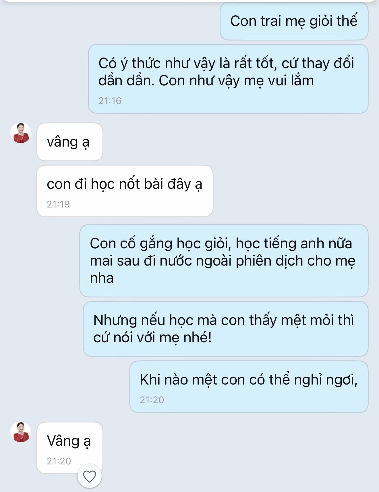 Đoạn tin nhắn gây bão của Hoà Minzy và con trai Tin nhắn bé Bo với mẹ Hoà Minzy