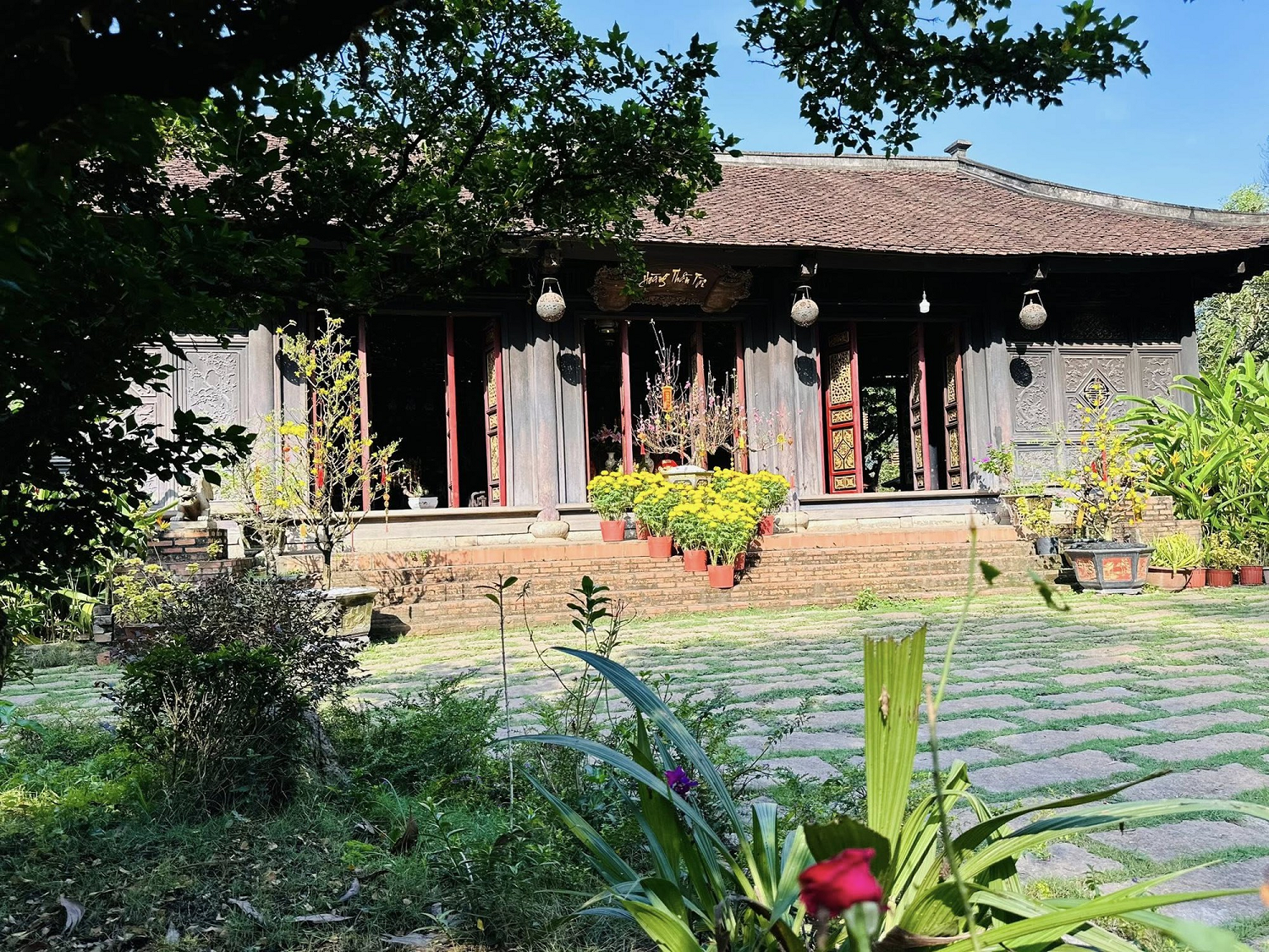 Nhà cổ với nhiều đồ cổ quý giá