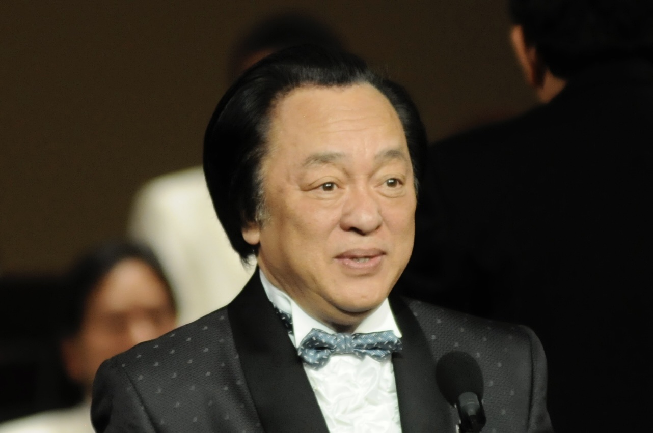 NSND Quốc Hưng chia sẻ NSND Quốc Hưng tại buổi họp báo