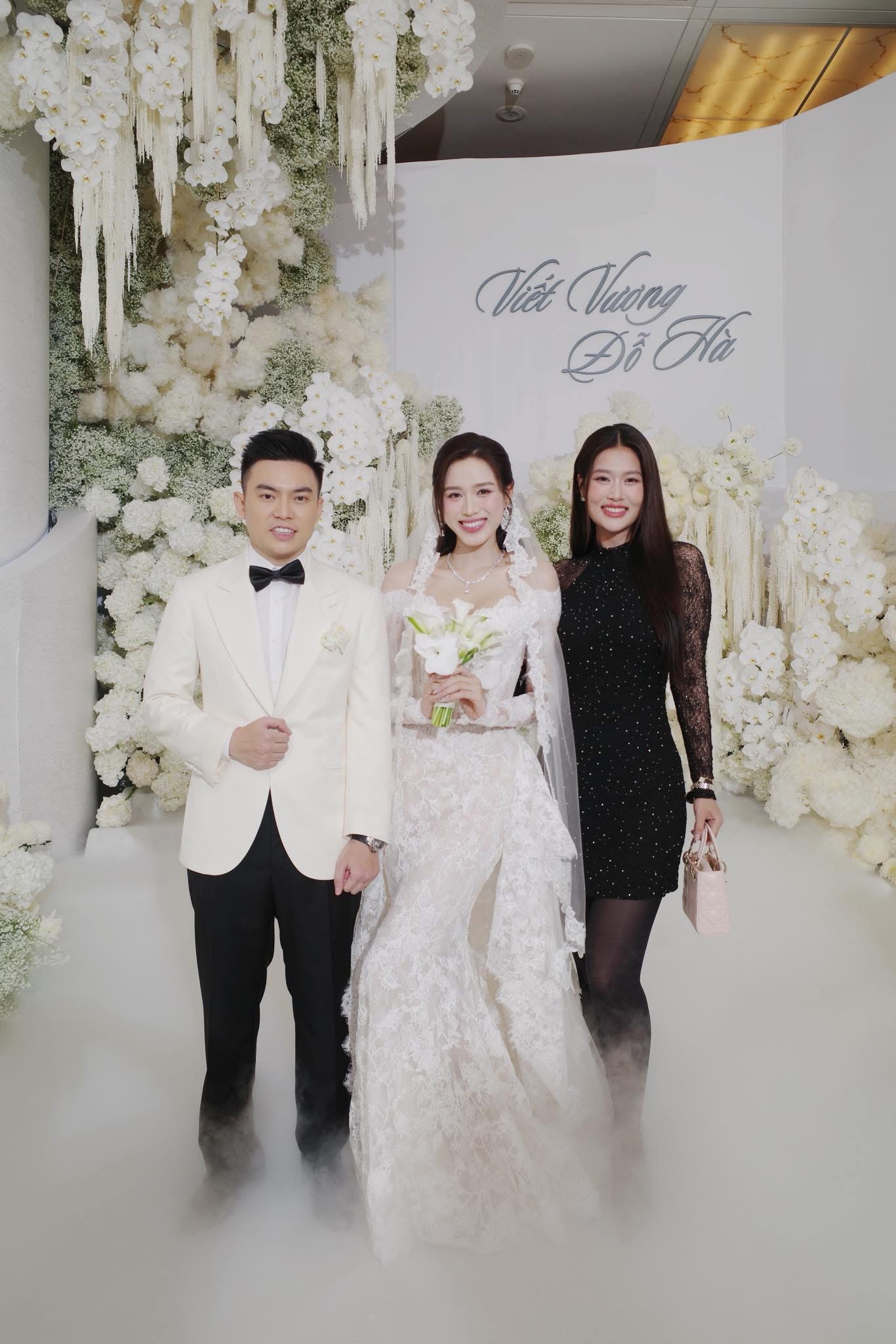 Hoa hậu Đoàn Thiên Ân tại đám cưới Đỗ Hà