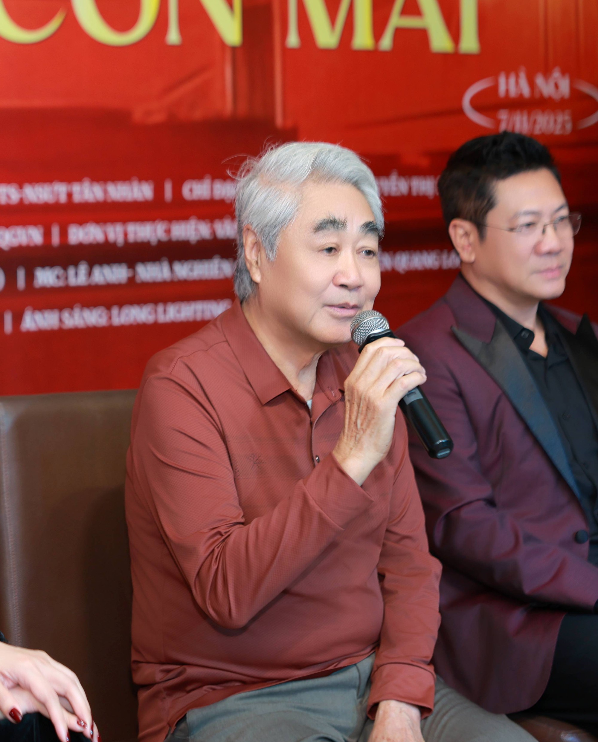 NSND Quang Thọ hồi tưởng NSND Quang Thọ phát biểu tại sự kiện