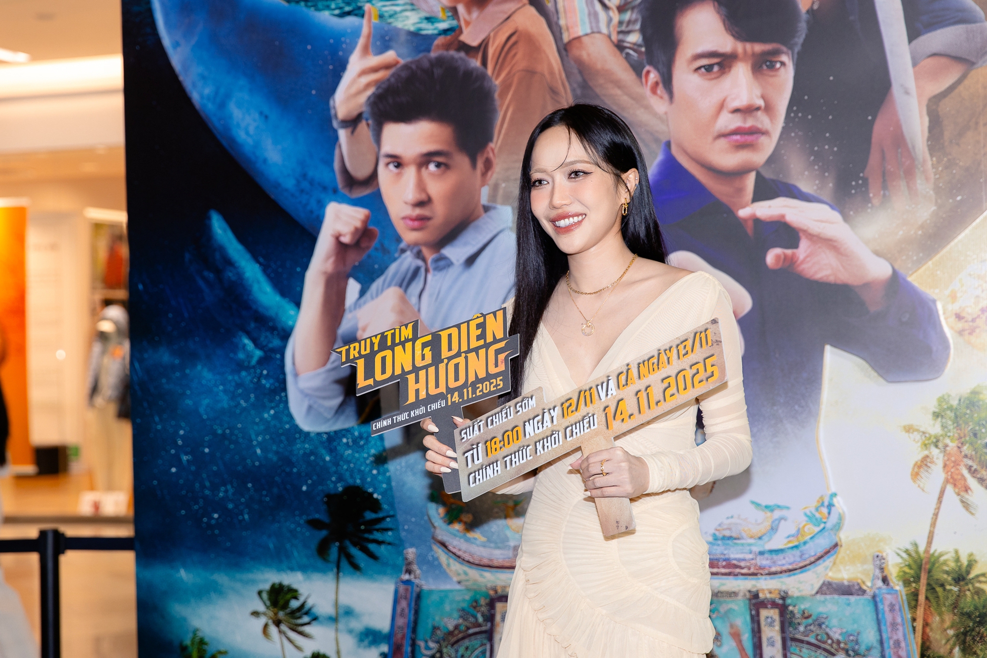 Diệu Nhi với layout makeup không phù hợp