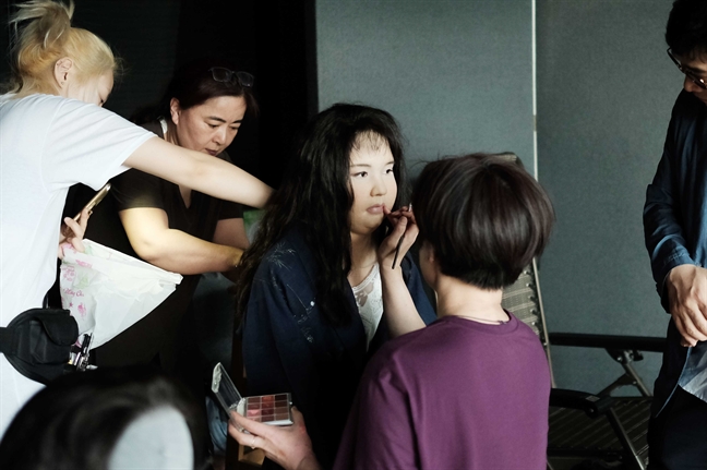 Ngoại hình mũm mĩm của Minh Hằng trong vai Hà My Minh Hằng với lớp hóa trang tròn trĩnh