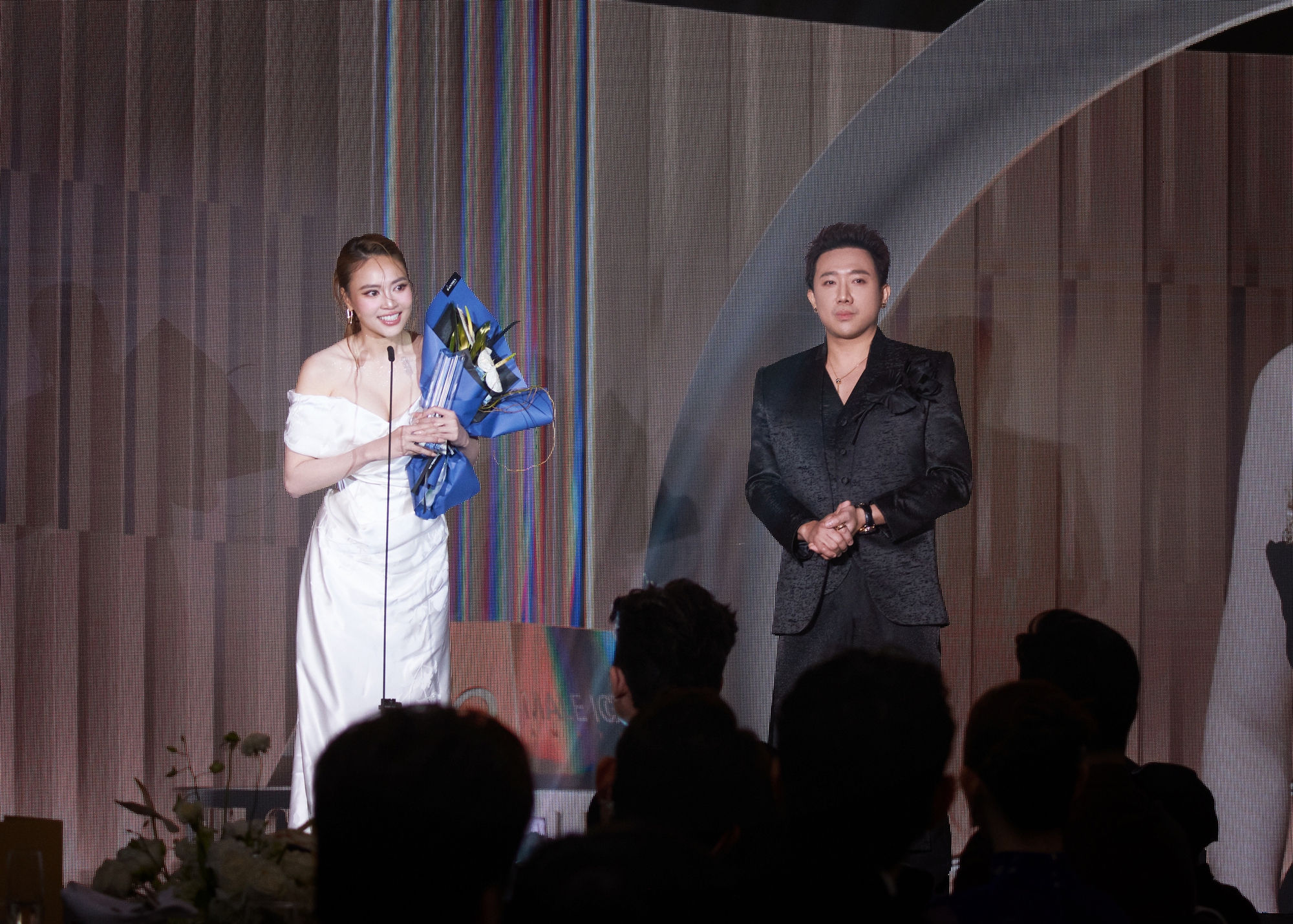 Ninh Dương Lan Ngọc có tin vui - Ảnh 4. Lan Ngọc được Trấn Thành xướng tên chia sẻ niềm vui