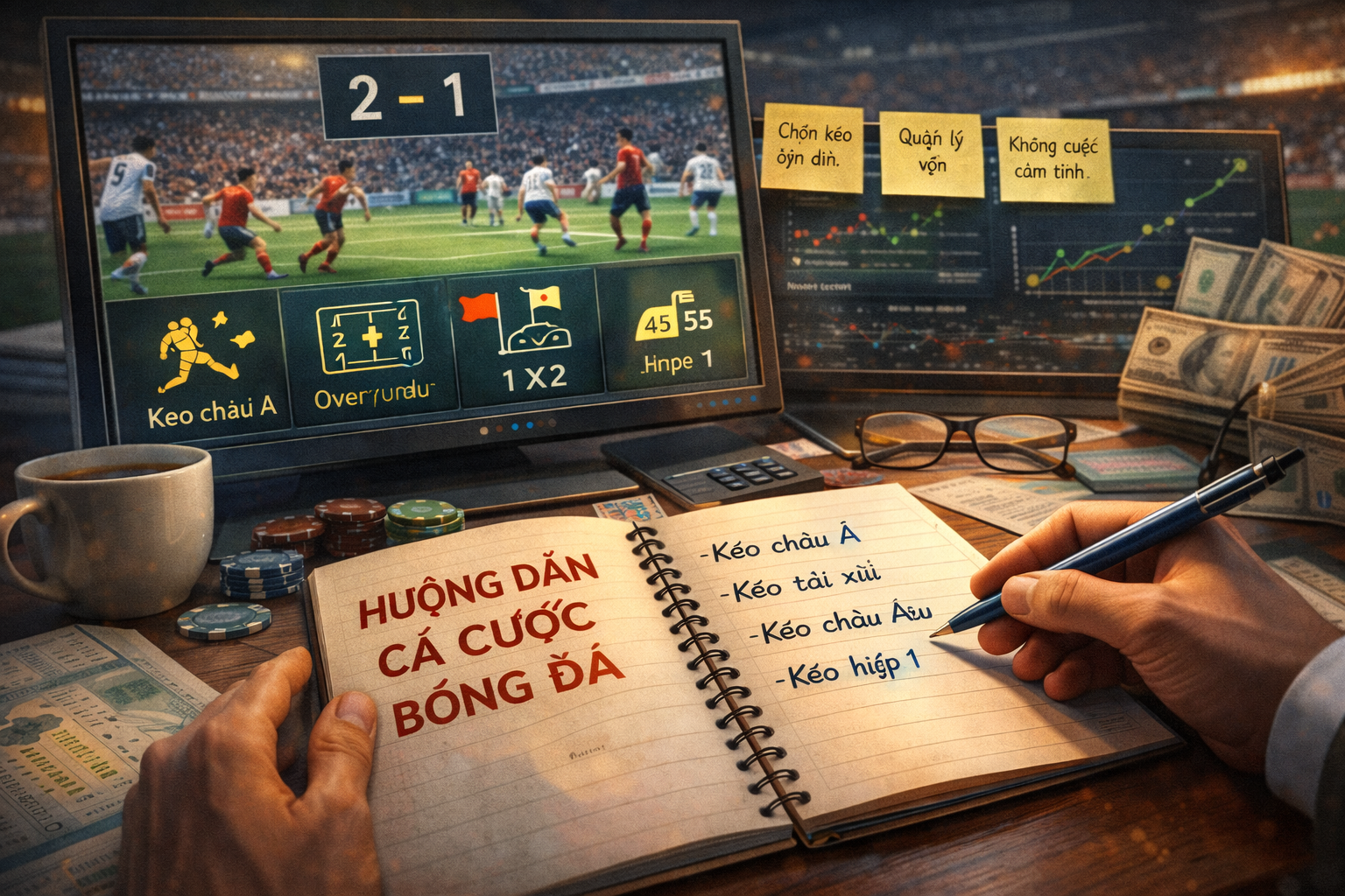 Hướng dẫn cá cược bóng đá