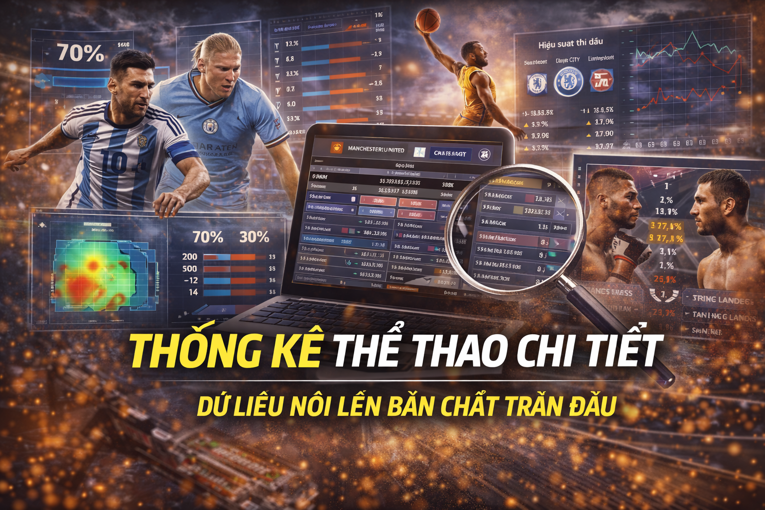 Thống kê thể thao chi tiết