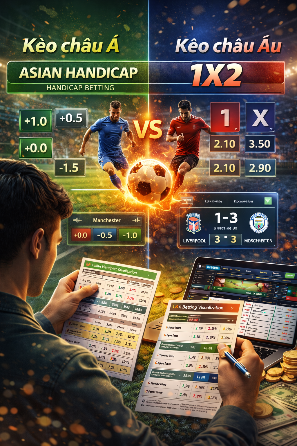 Kèo châu Á và Kèo châu Âu