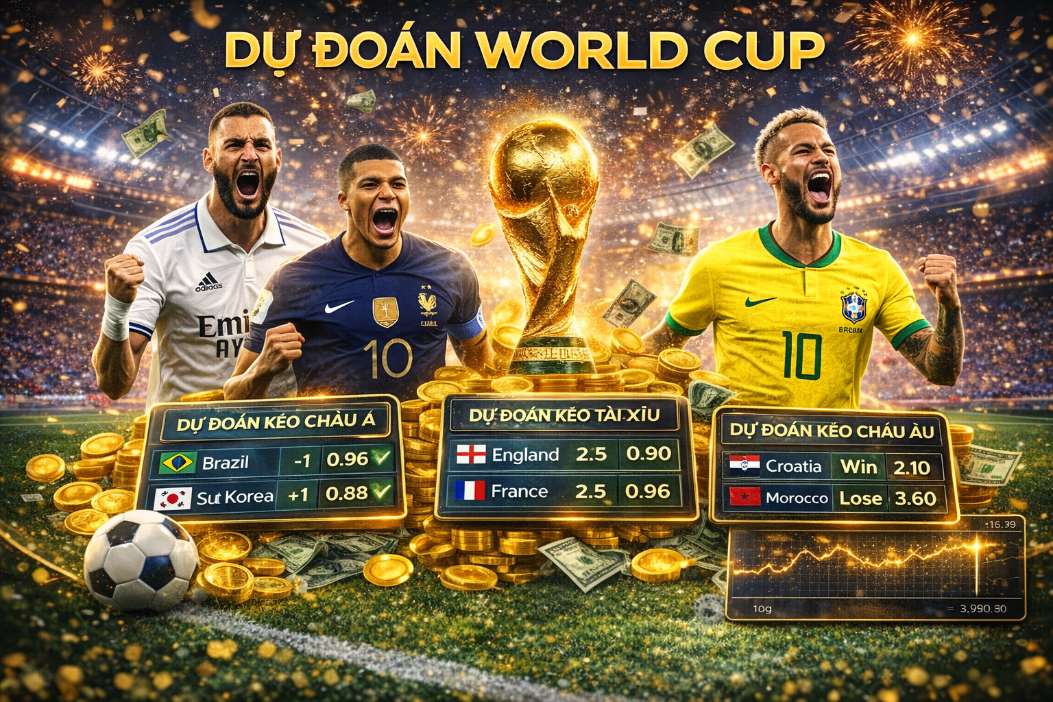 Dự đoán World Cup với tỷ lệ cược