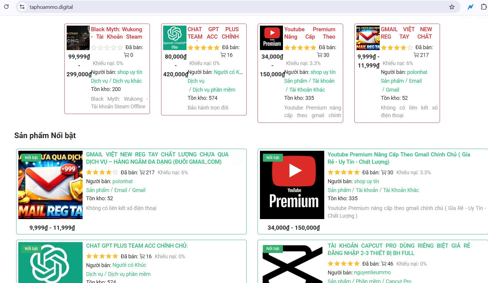 Taphoammo là gì? Góc nhìn rõ hơn về nền tảng giao dịch sản phẩm số cho cộng đồng MMO